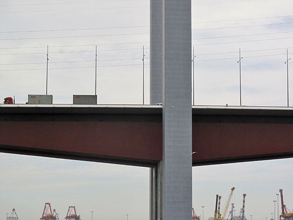 Westgate Bridge Collapse. [The West Gate freeway bridge