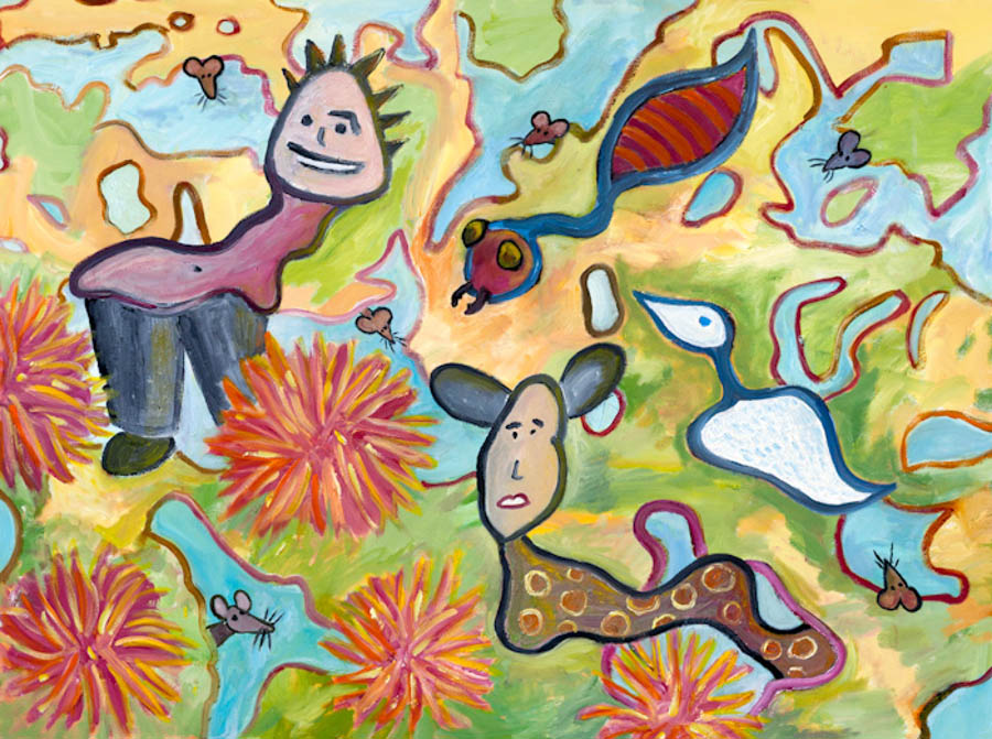 Illo for Notes for THE BIG AHA