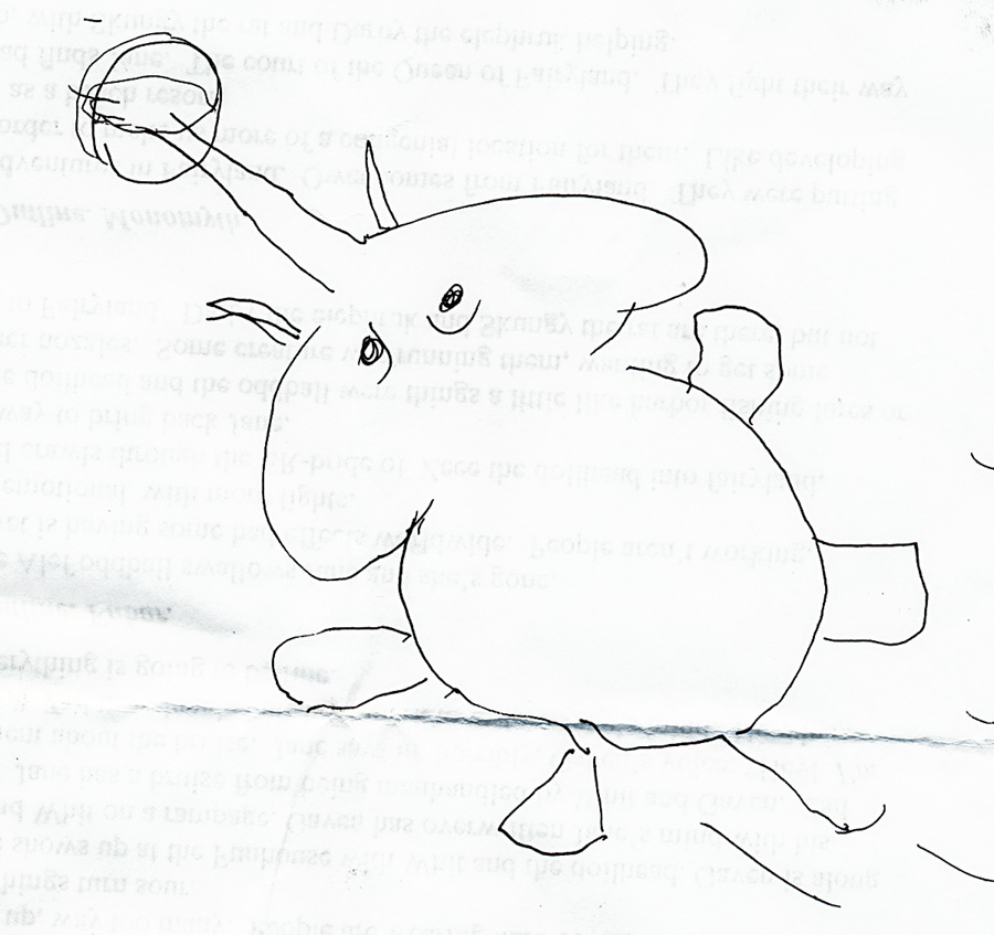 Illo for Notes for THE BIG AHA