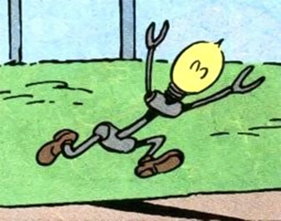 Illo for Notes for THE BIG AHA